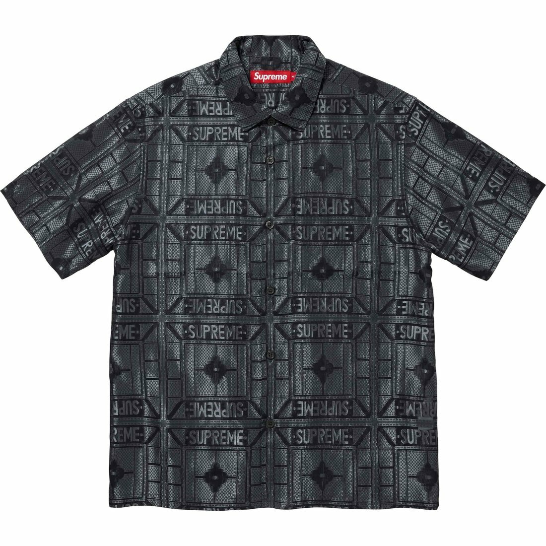 【代購】Supreme Tray Jacquard S/S Shirt