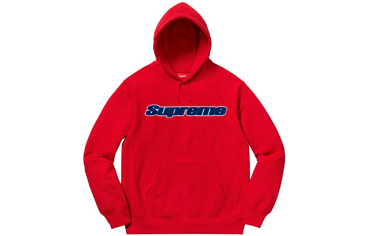 【代購】Supreme Chenille Hooded Sweatshirt