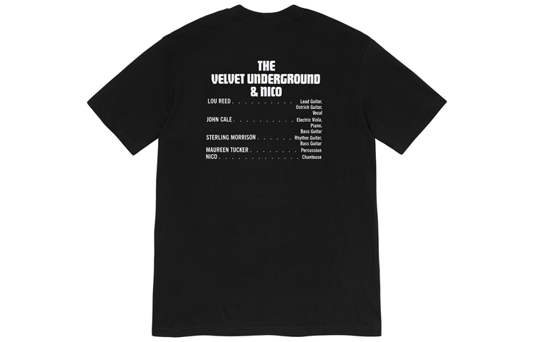 【代購】Supreme The Velvet Underground & Nico Tee