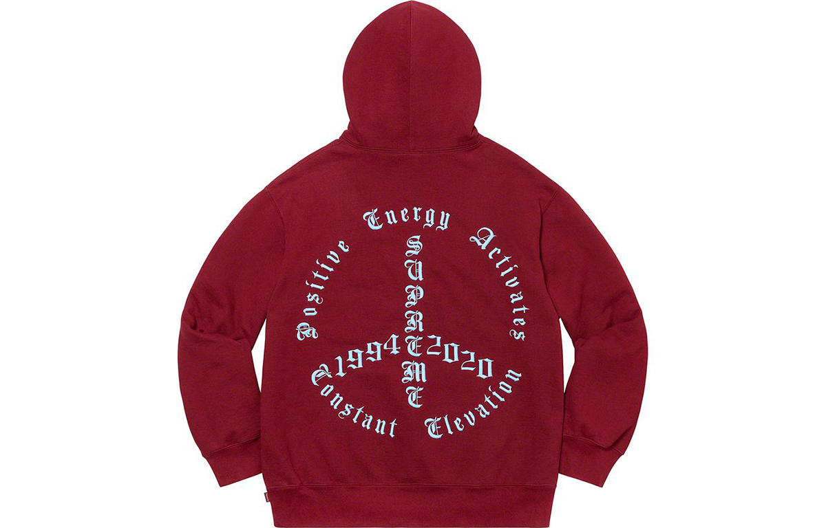 【代購】Supreme Peace Hooded Sweatshirt