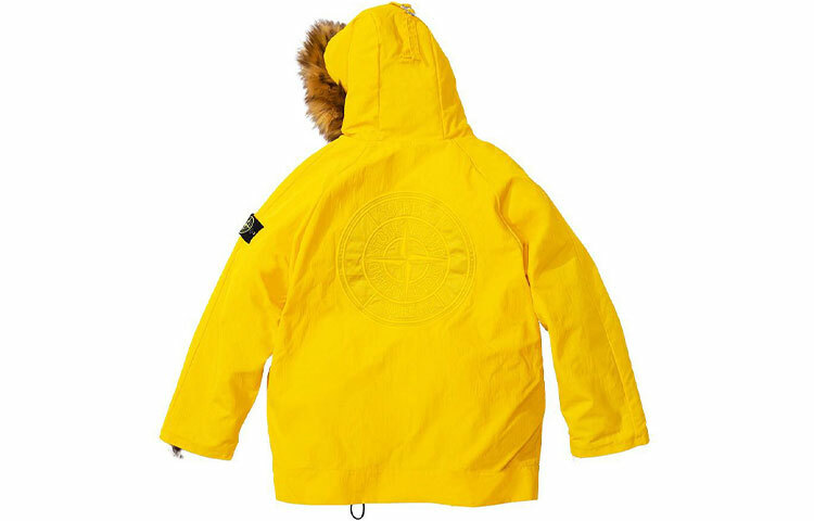 【代購】Supreme Stone Island Formula Steel Reversible Faux Fur Parka