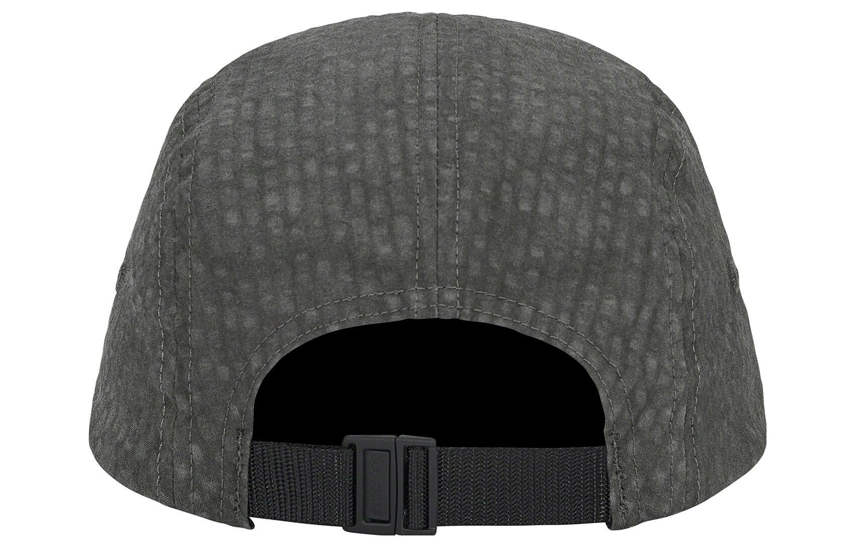 【代購】Supreme Washed Seersucker Camp Cap