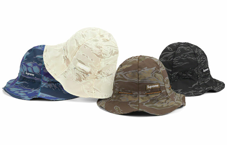 【代購】Supreme Tiger Camo Reflective Tulip Hat