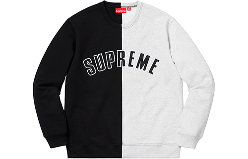 【代購】Supreme Split Crewneck Sweatshirt