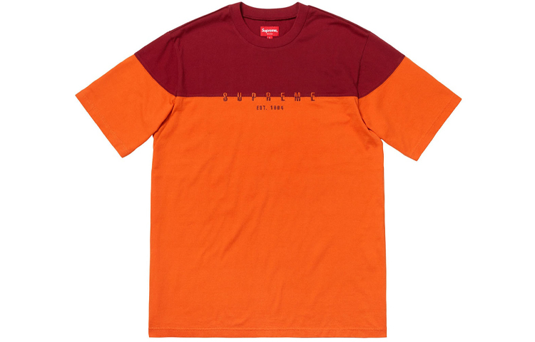 【代購】Supreme Split Logo S/S Top