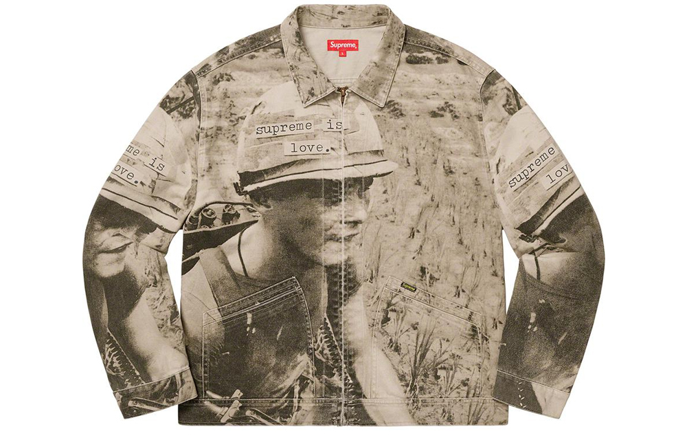 【代購】Supreme Is Love Denim Work Jacket