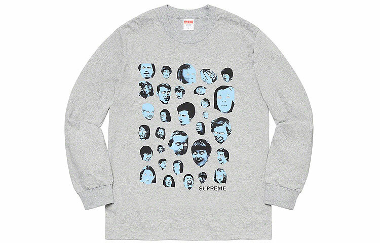 【代購】Supreme Faces L/S Tee