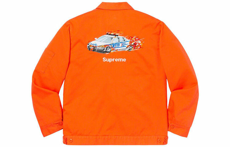 【代購】Supreme Cop Car Embroidered Jacket
