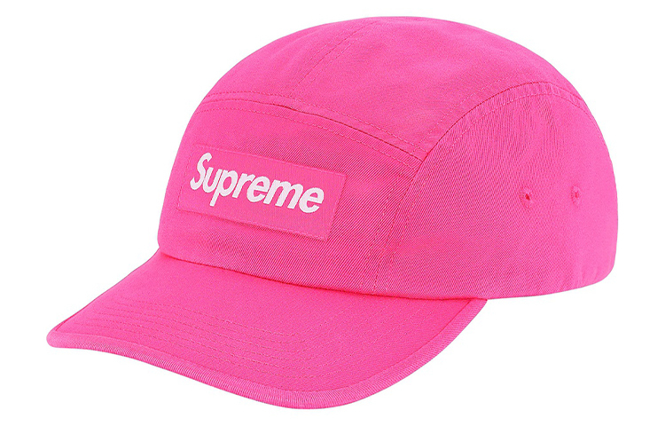 帽子 Supreme Washed Chino Twill Camp Cap Pink Supreme Chino Pill Camp Cap Pink - Kup w Hypenedz