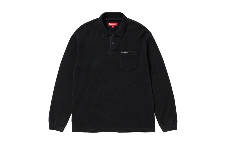 【代購】Supreme Thermal L/S Polo