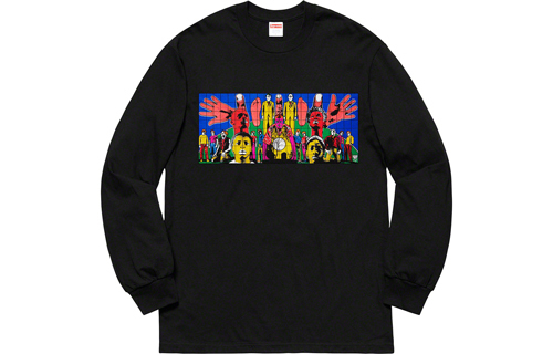 【代購】Supreme Gilbert & George Death After Life L/S Tee