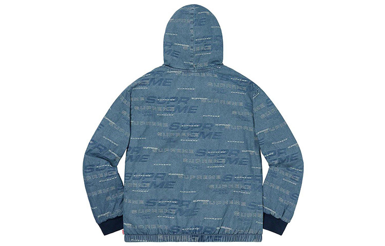 【代購】Supreme Reversible Dimensions Logo Denim Work Jacket