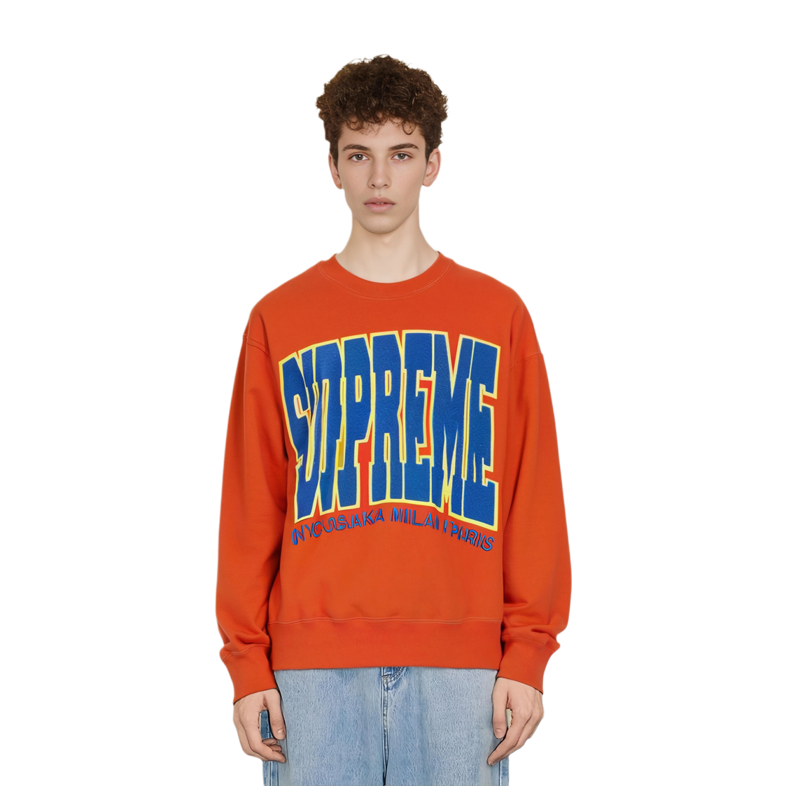 【代購】Supreme Cities Arc Crewneck