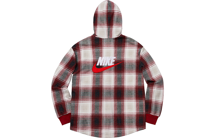 【代購】Supreme Nike Plaid Hooded Sweatshirt