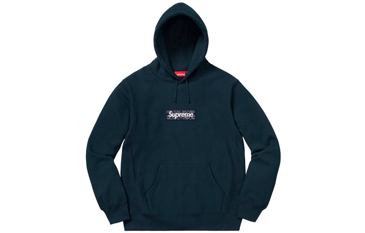 【代購】Supreme Bandana Box Logo Hooded Sweatshirt