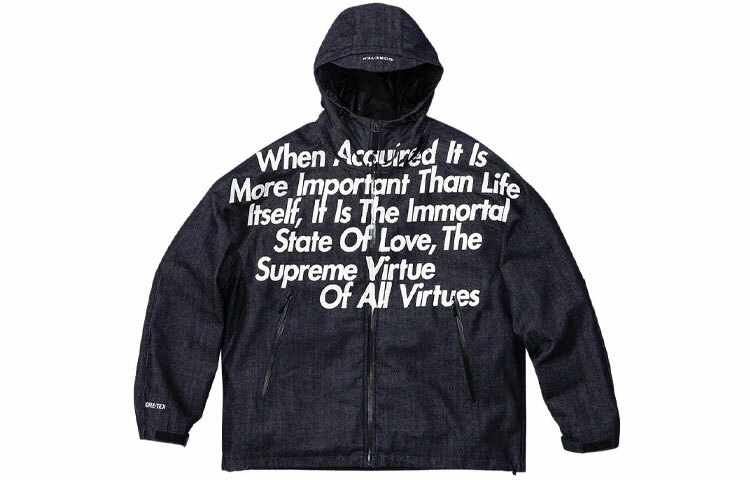 【代購】Supreme X Junya Watanabe X Comme Des Garçons Man GORE-TEX Denim Parka