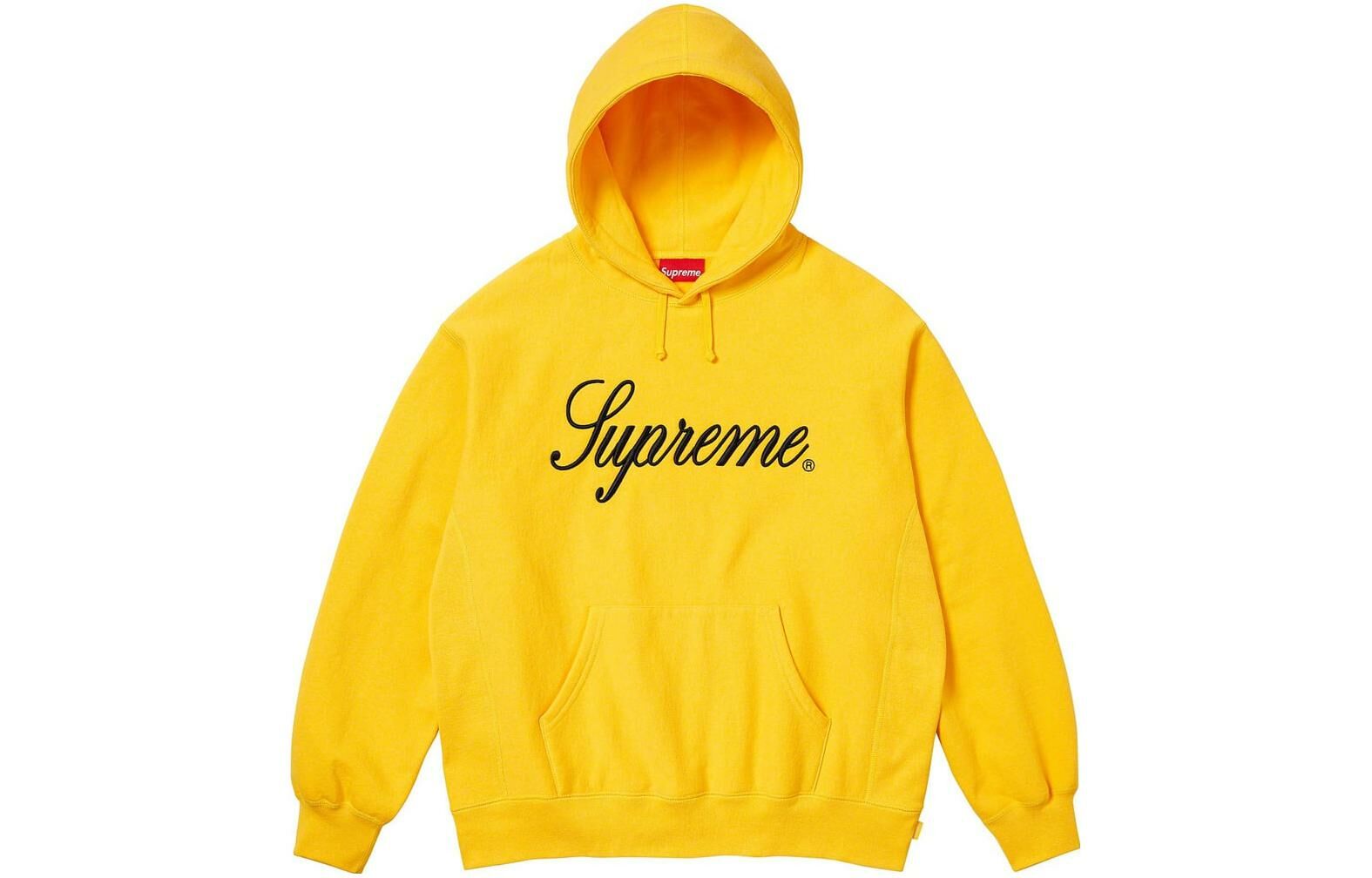 【代購】Supreme Raised Script Hooded Sweatshirt