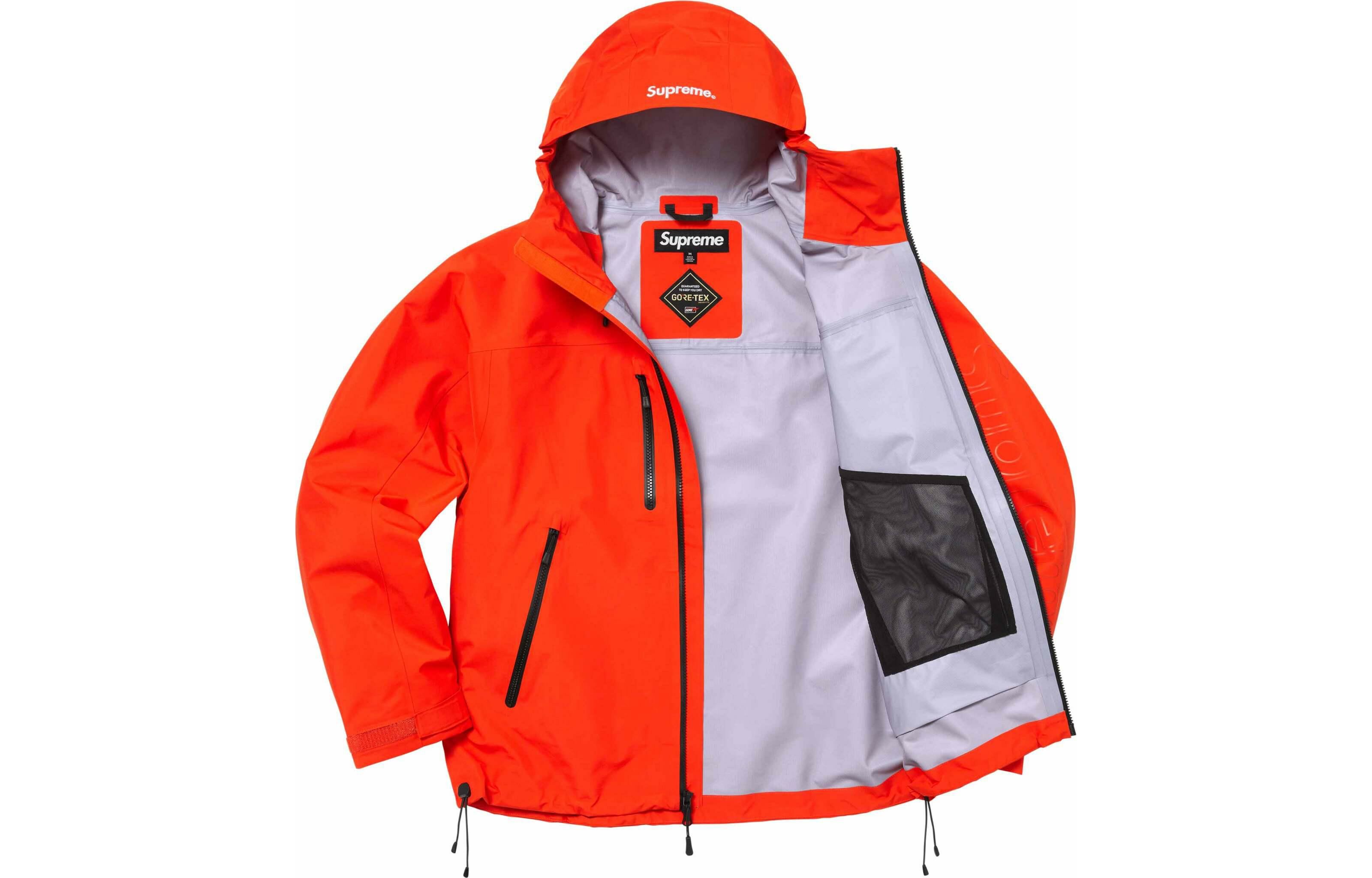 代購】Supreme GORE-TEX Taped Seam Shell Jacket