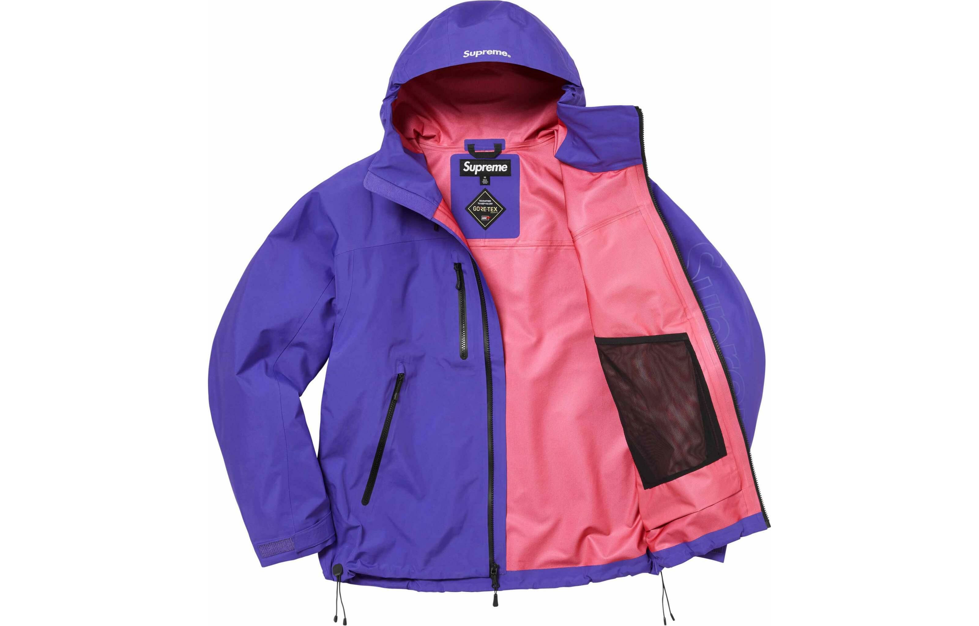 代購】Supreme GORE-TEX Taped Seam Shell Jacket