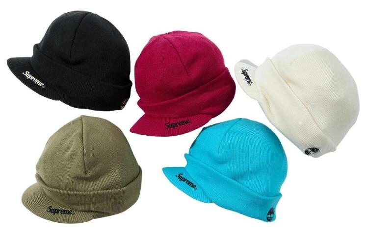 【代購】Timberland X Supreme Beanies Unisex
