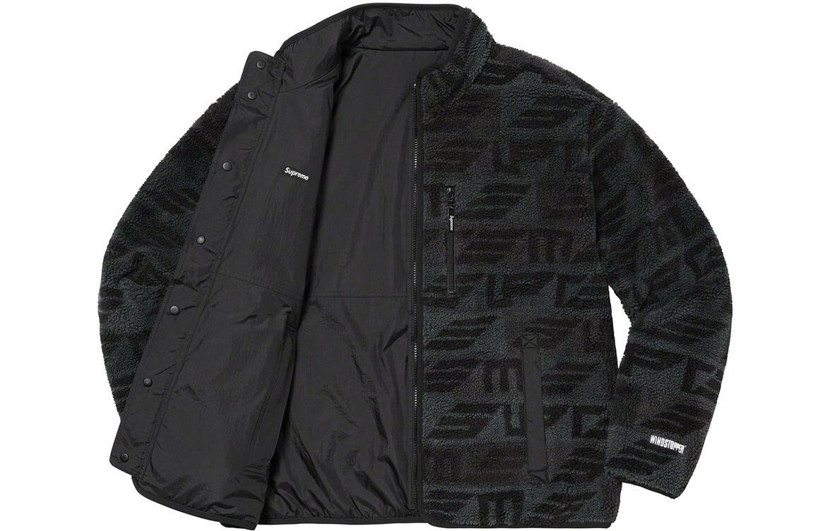 【代購】Supreme Geo Reversible Windstopper Fleece Jacket