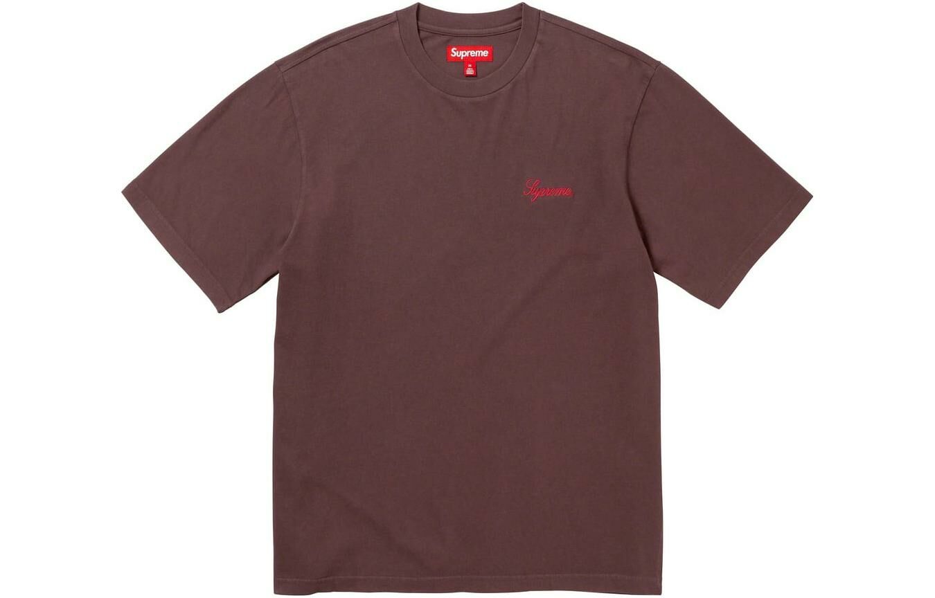【代購】Supreme Washed Script S/S Top FW23