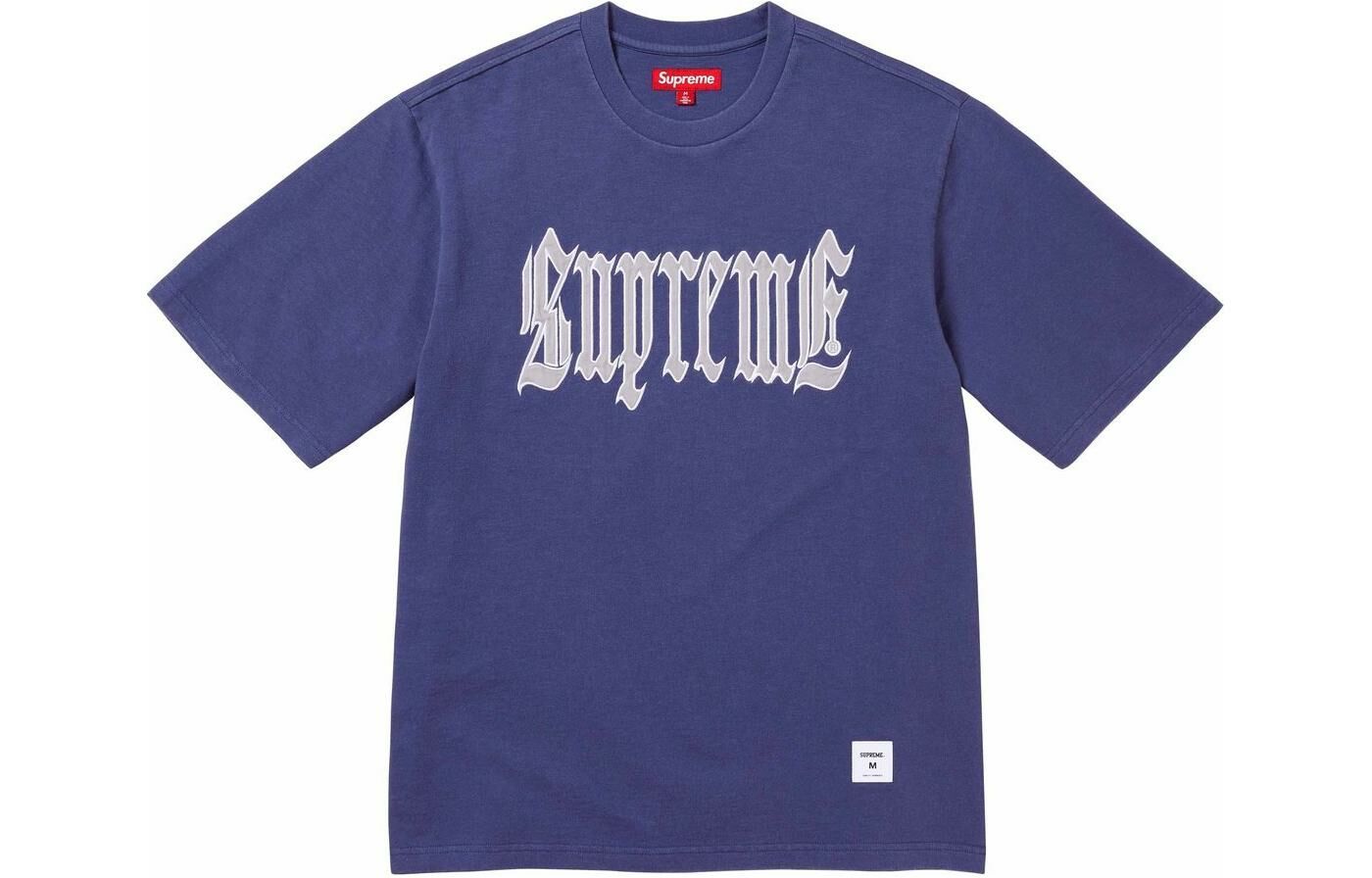 【代購】Supreme Old English S/S Top SS24
