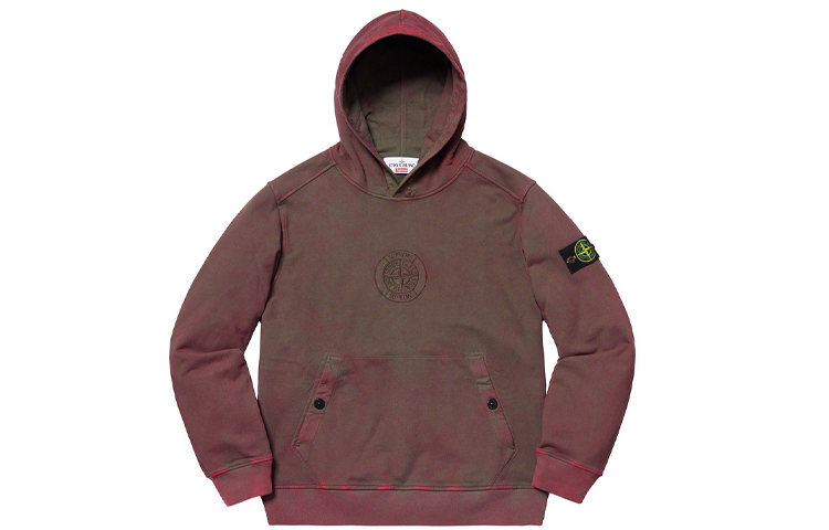 【代購】Supreme Stone Island Hooded Sweatshirt SS19