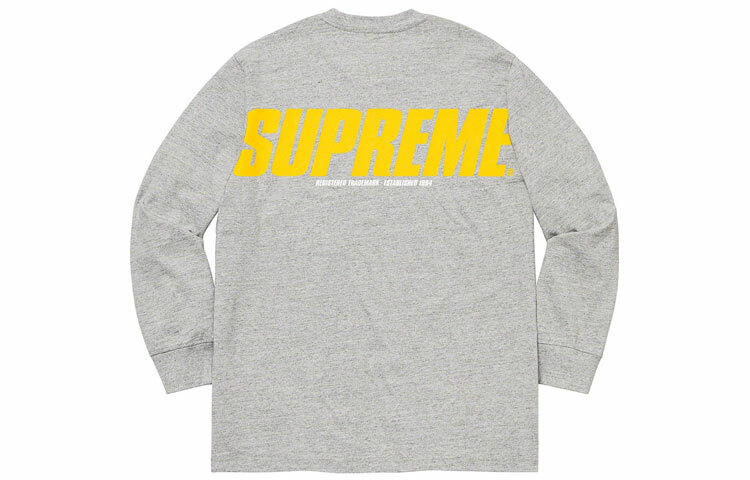 【代購】Supreme Trademark L/S Top