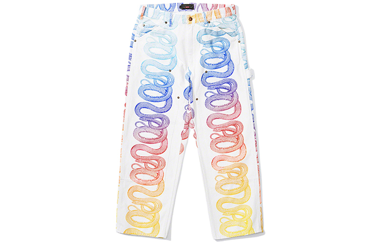 【代購】Supreme Hysteric Glamour Snake Double Knee Denim Painter Pant