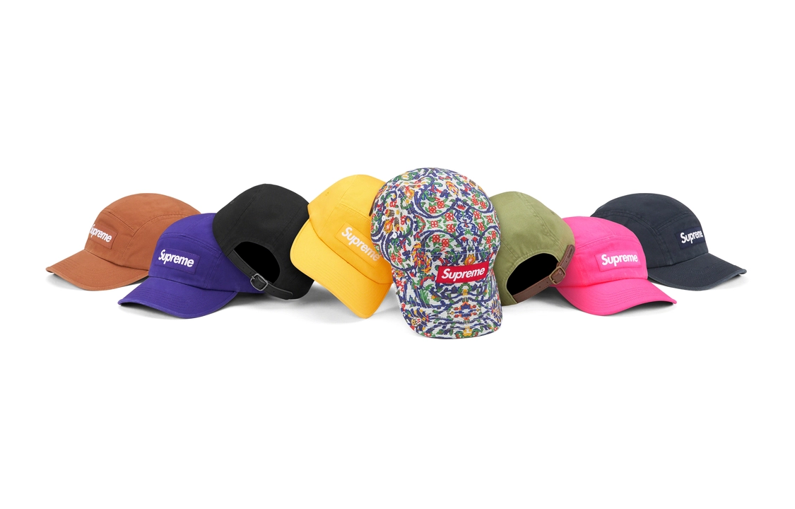 【代購】Supreme Washed Chino Twill Camp Cap SS23