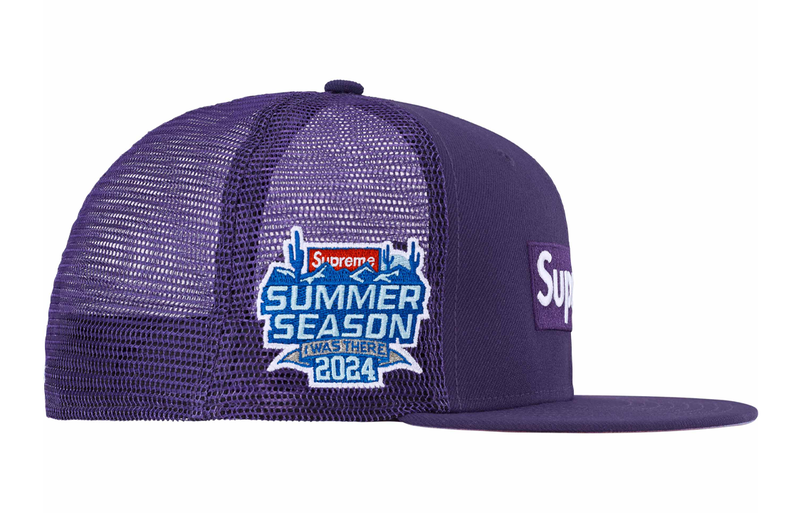 【代購】Supreme - Baseball Caps Unisex Purple