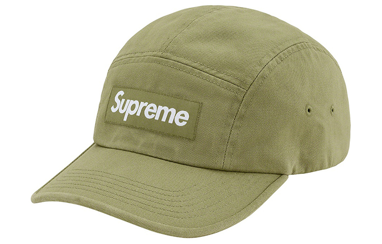 【代購】Supreme Washed Chino Twill Camp Cap Cap SS22