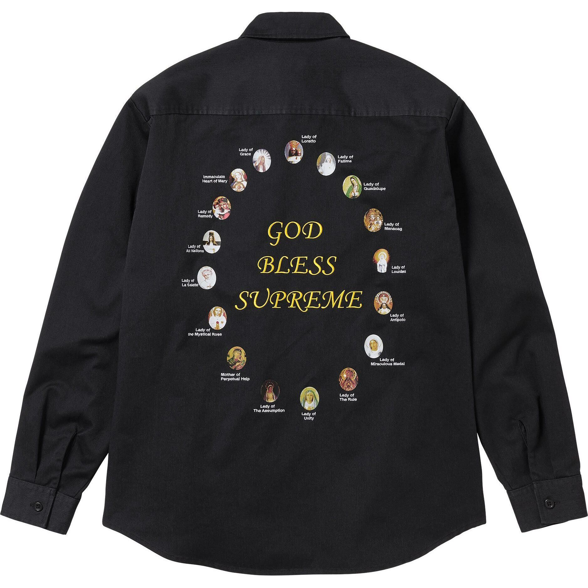 【代購】Supreme Our Lady Work Shirt