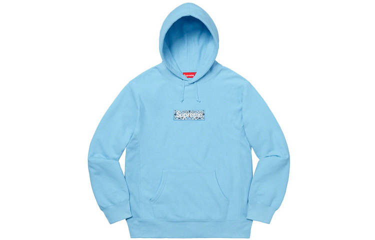 【代購】Supreme Bandana Box Logo Hooded Sweatshirt