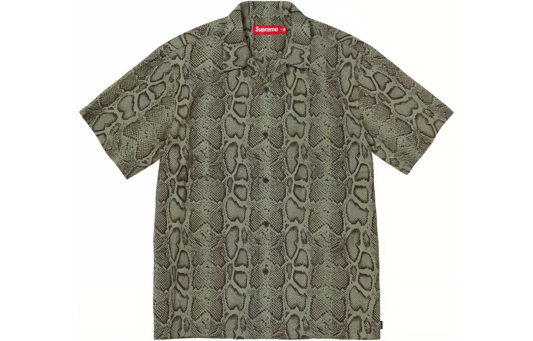 【代購】Supreme Snake S/S Shirt