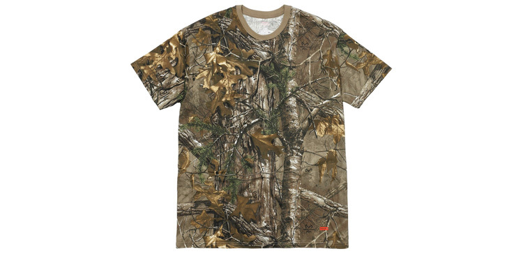 【代購】Supreme Hanes Realtree Tagless Tees 2 Pack