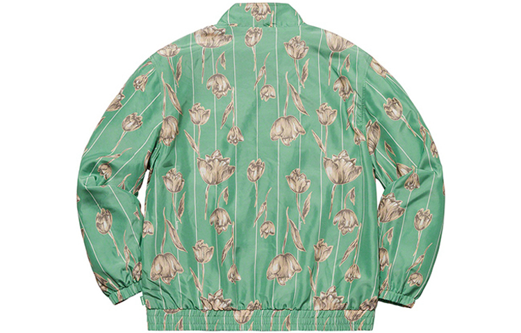 【代購】Supreme Floral Silk Track Jacket