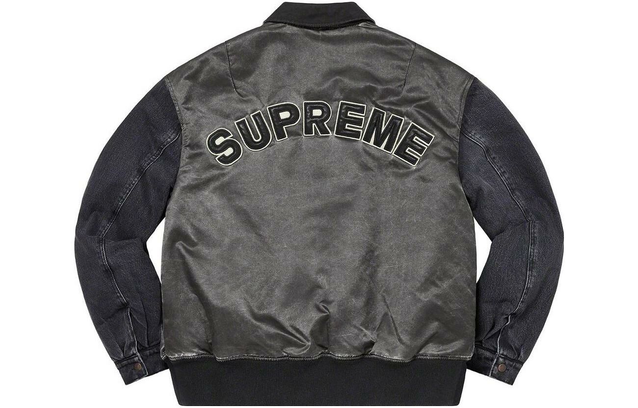 【代購】Supreme Denim Sleeve MA-1