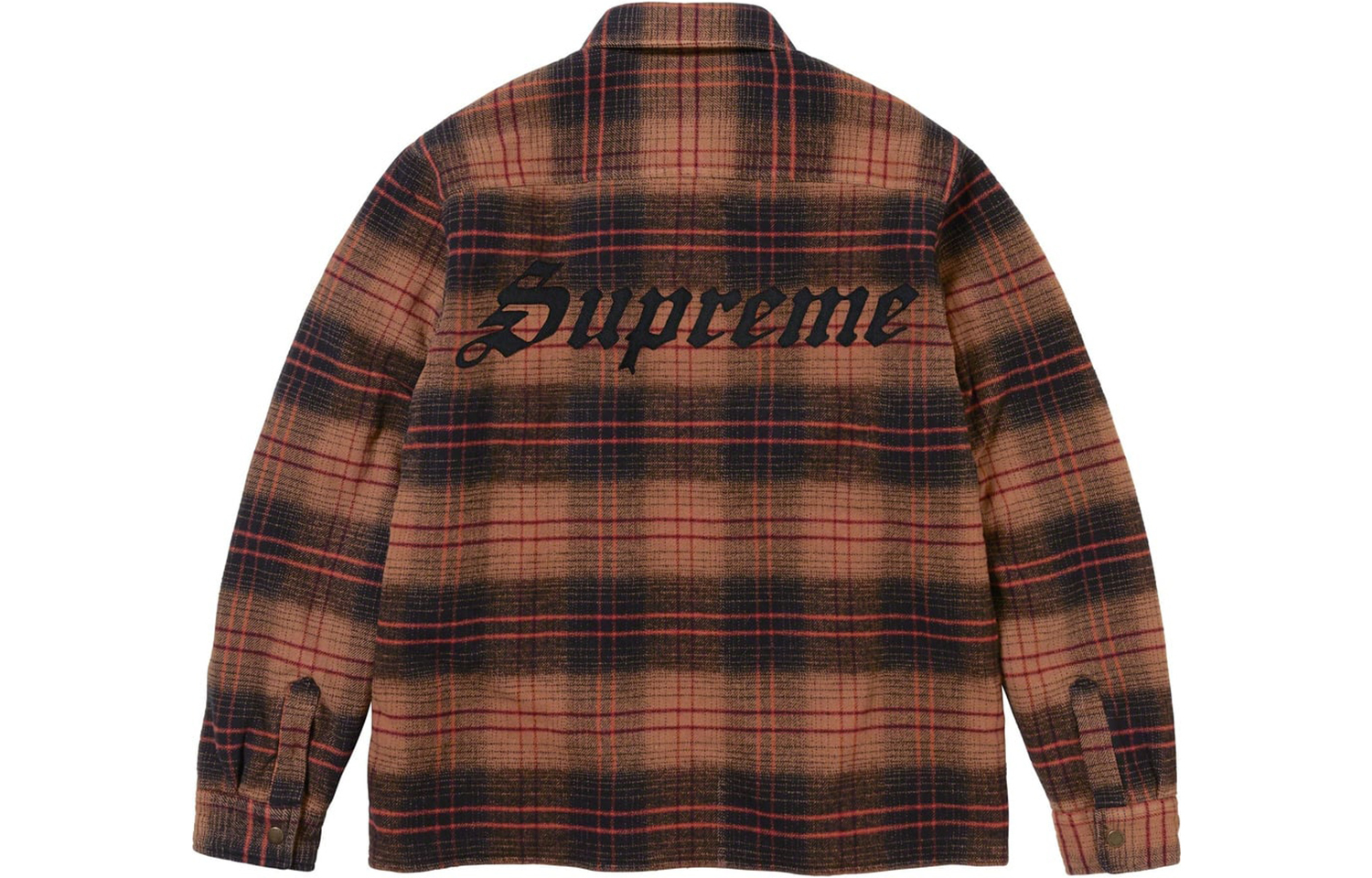 【代購】Supreme Lined Flannel Snap Shirt