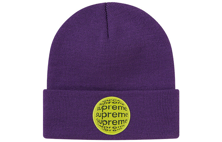 【代購】Supreme Lenticular Patch Beanie