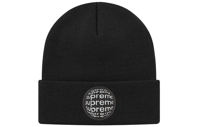 【代購】Supreme Lenticular Patch Beanie