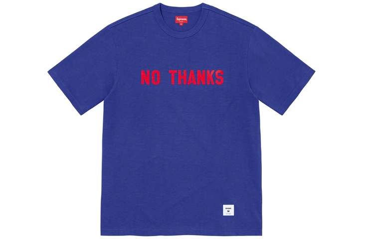 【代購】Supreme No Thanks S/S Top