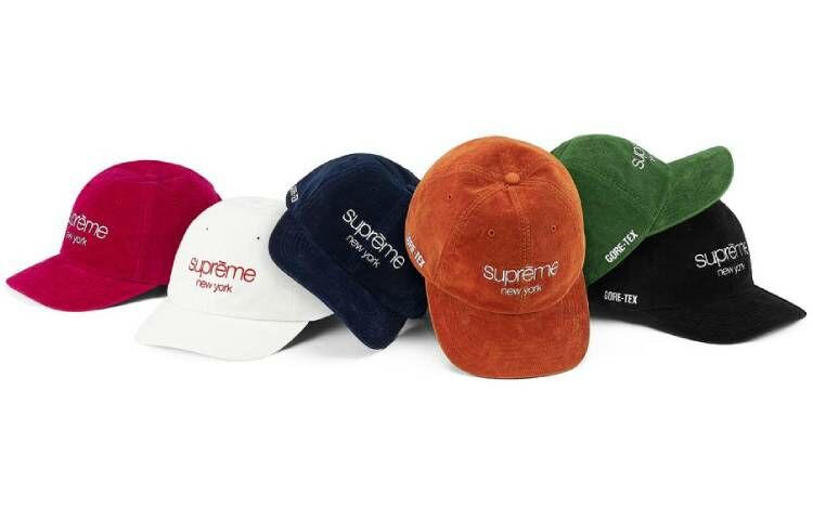 【代購】Supreme GORE-TEX Corduroy Classic Logo 6-Panel