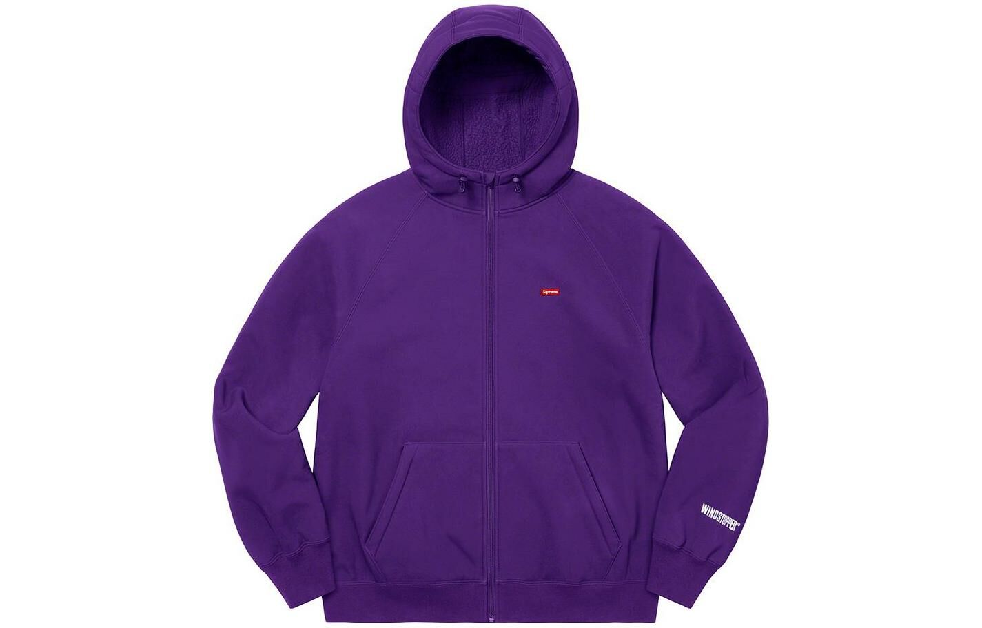 【代購】Supreme Windstopper Zip Up Hooded Sweatshirt FW22