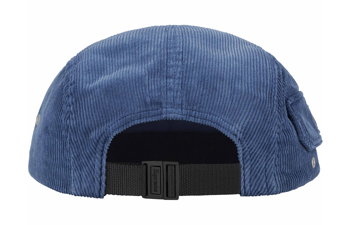 【代購】Supreme Cotton Corduroy Baseball Caps Unisex Blue