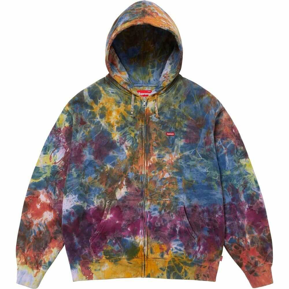 【代購】Supreme Overdyed Small Box Zip-Up Hooded Sweatshirt