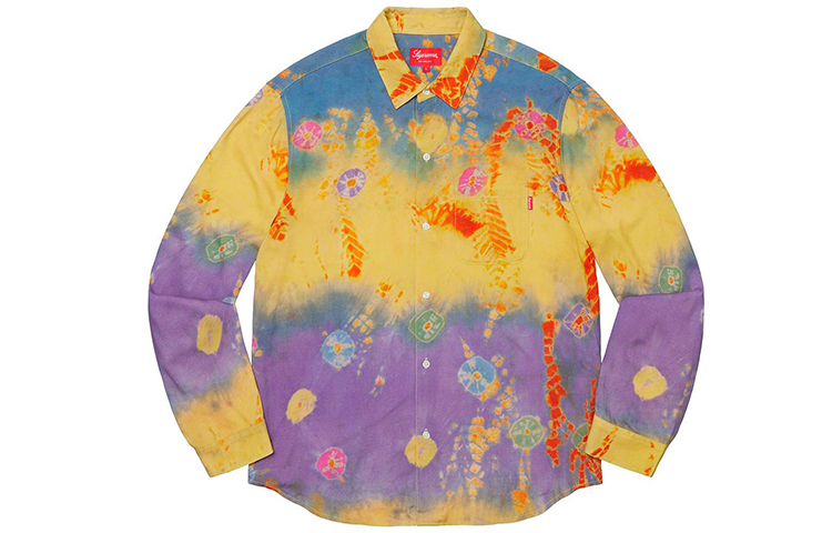 【代購】Supreme Batik Print Rayon Shirt