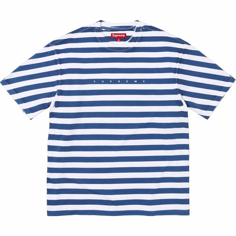 【代購】Supreme Overprint Stripe S/S Top