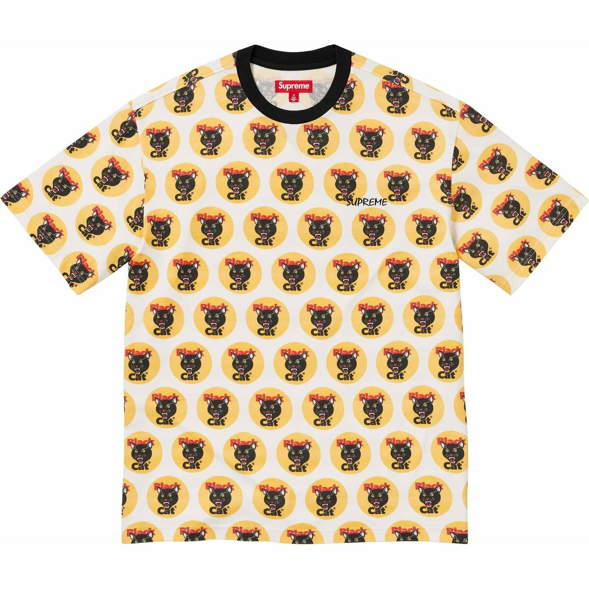 【代購】Supreme Black Cat S/S Top